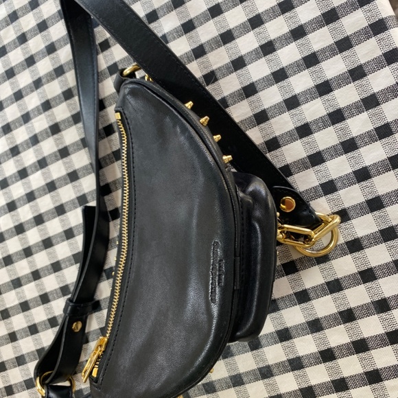 🖤🤍 Alexander Wang Attica Studded Cross Body Waist Bag Stud - Picture 16 of 16